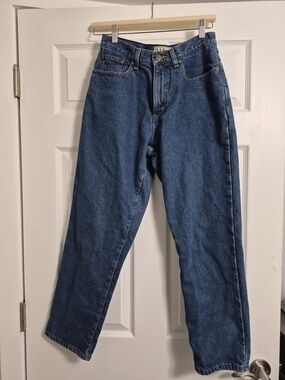 L.L. Bean Women's Relaxed Blue Denim Jeans